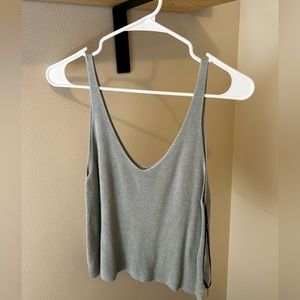 Sweater tank top